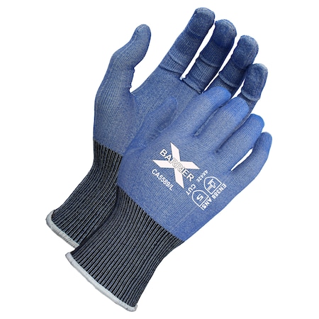 A5 Cut Resistant, Blue Textreme, Luxfoam Coated Glove, M,